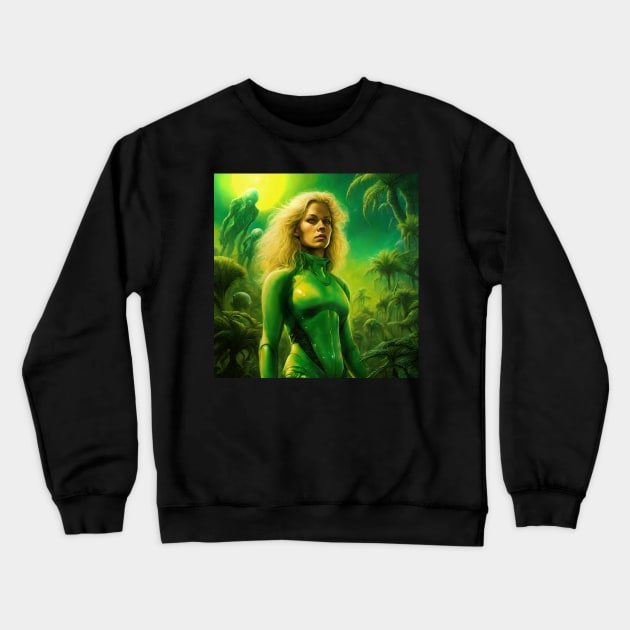 Creeping Death on Venus Crewneck Sweatshirt by SimonBreeze